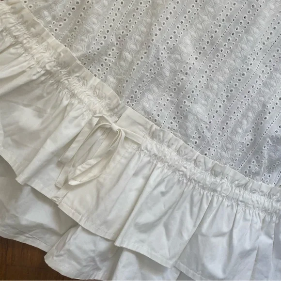 Anthropologie Eri + Ali Nora Eyelet Blouse - Picture 3 of 7